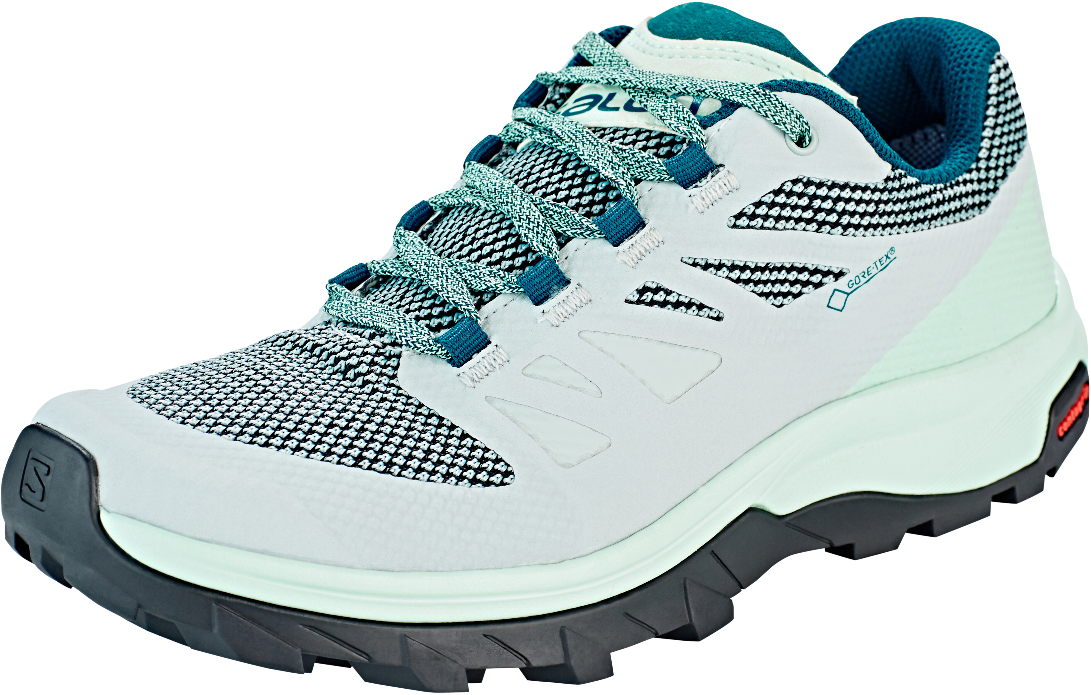 Salomon Outline GTX Shoes Women pearl blue/icy morn/reflecting pond at ...